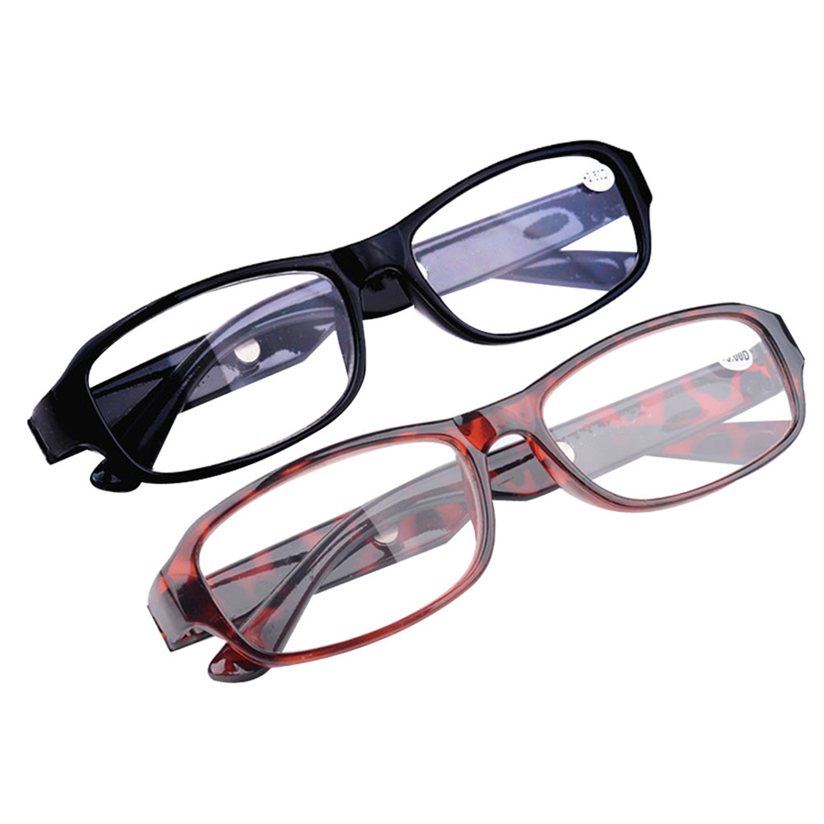 High Magnification Power Readers Oval Frame Reading Glasses Eyewear +4.